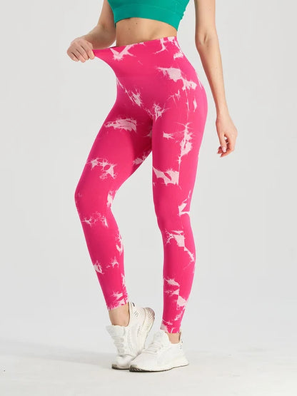 Seamless Tie Dye Leggings